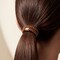 Wrapables Braided Elastic Hair Ties for Women, No Damage Hairbands for Thick Ponytails (15pcs), Browns